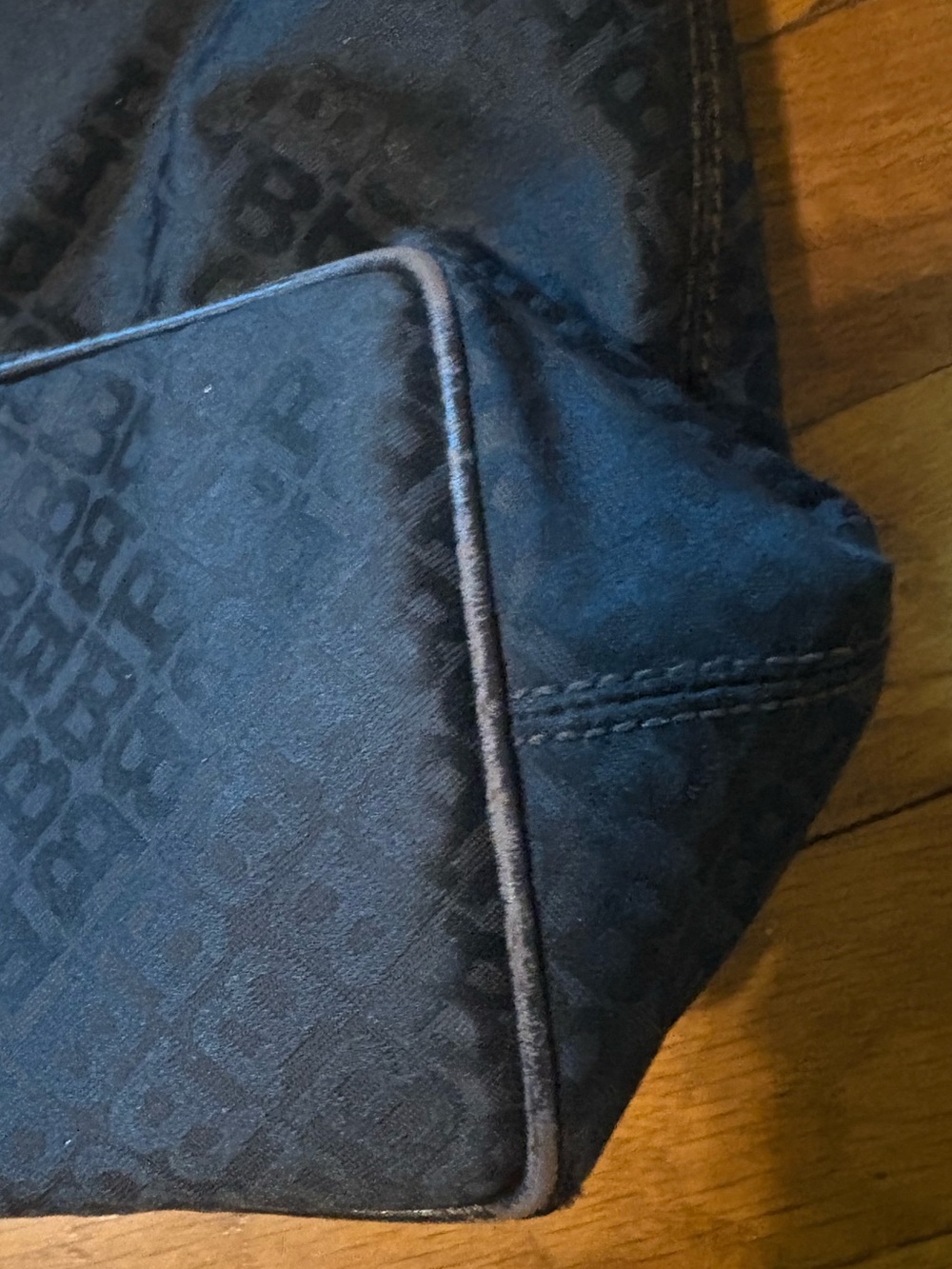 Bally Black Shoulder Tote with Gold Buckle - Picture 6 of 12